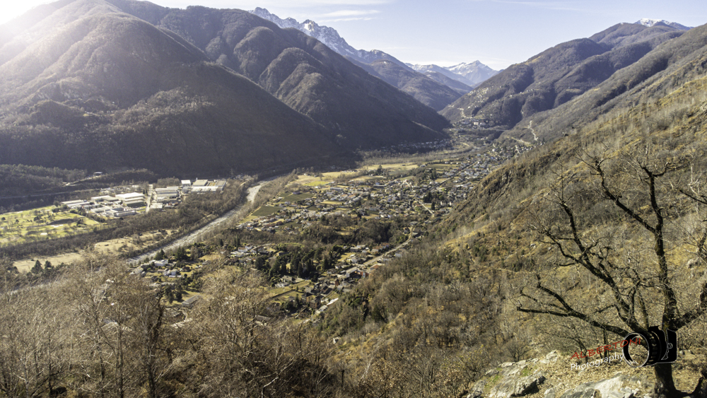 Terre di Pedemonte, panoramica, Ticino, Svizzera